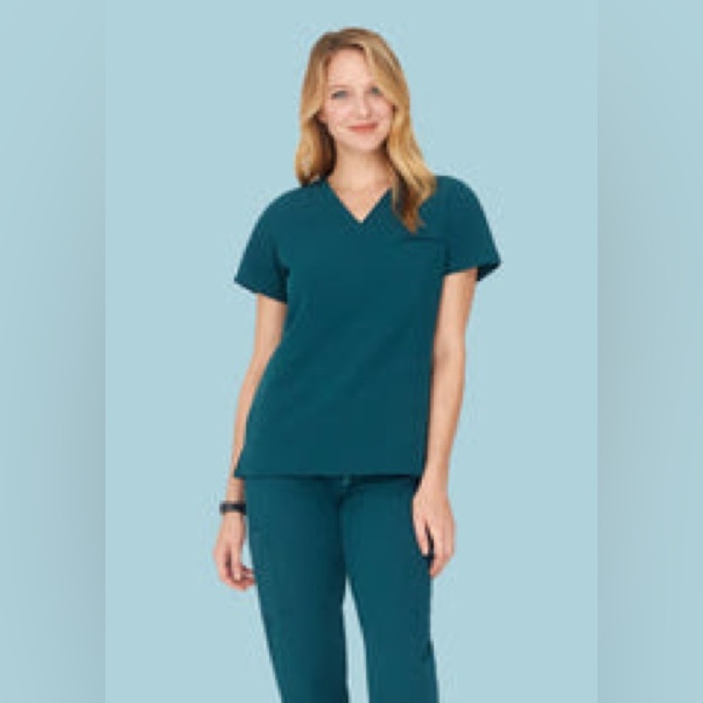 Mandala scrub set size XL Caribbean Blue